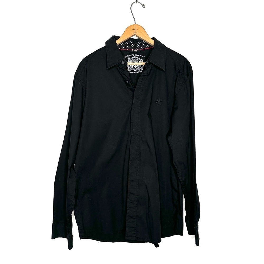 Keanan Duffty Englands Dreaming | Black Butterfly Down Shirt Size XL